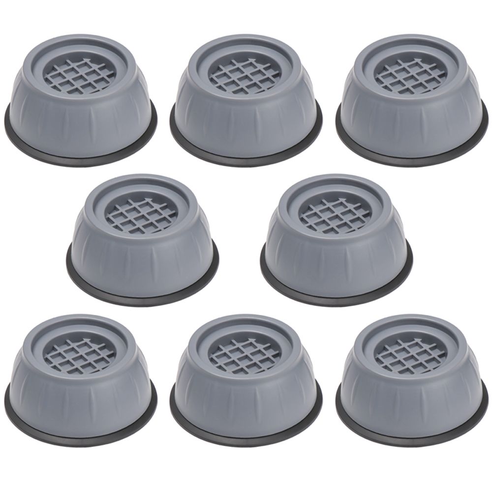 8pcs Home Anti Vibration Heightening Pedestal AntiSkid Noise Washing