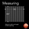 thumbnail image 4 of Resilia - Plastic Vinyl Strip Curtain for Walk In Freezers, Coolers & Warehouse Doors - Clear, 80 mil Thick, 8 Inch x 150 Foot Roll, 4 of 9
