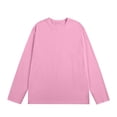 thumbnail image 5 of YODETEY Men’s Crew Neck Long Sleeve T‑Shirt, Stretch Moisture Wicking Active Shirts,Size S-3XL, 5 of 6