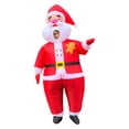 thumbnail image 1 of Disfraz inflable de Papá Noel para adultos, disfraz de Navidad, fiesta de Año Nuevo, 1 of 5