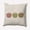 Dusty Rose, variant on Simply Daisy 16" x 16" Apples Decorative Throw Pillow, Olive