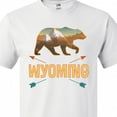 thumbnail image 4 of Inktastic Wyoming Vacation Bear Silhouette T-Shirt, 4 of 5