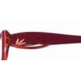 thumbnail image 6 of NEW KOALI 7201K WOMENS/LADIES DESIGNER FULL-RIM PLUM / RED FRAME DEMO LENSES 52-15-135 EYEGLASSES/EYEWEAR, 6 of 9