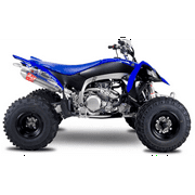 Yoshimura RS-2 ATV/UTV Exhaust System SS/Aluminum/Aluminum Signature (2376513)