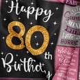 thumbnail image 2 of LHSHID 80th Birthday Gifts For Women 80th Birthday Gift Blanket Best Gifts For 80 Year Old 80th Birthday Decorations 80 Year Old Birthday Gifts For Women Birthday Gifts For 80 Year Old 30"x40", 2 of 7