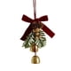 thumbnail image 2 of ２pcs Christmas Bells Christmas Tree Pendants Christmas Bow with Bells Christmas Ornaments Gift Decorations, 2 of 5