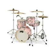 PDP New Yorker 4-Piece Drum Shell Pack (Pale Rose Sparkle)