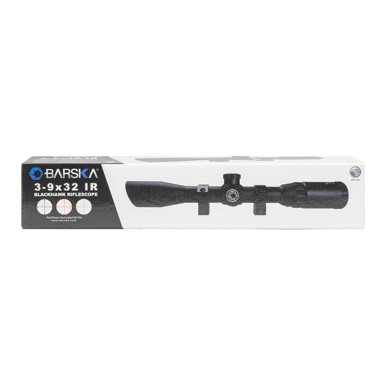 Barska 3-9X32mm Blackhawk Riflescope with Illuminated Mil Dot