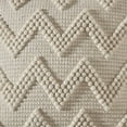 thumbnail image 5 of Ashley Amie Coussin à Chevrons Crème, 5 of 5