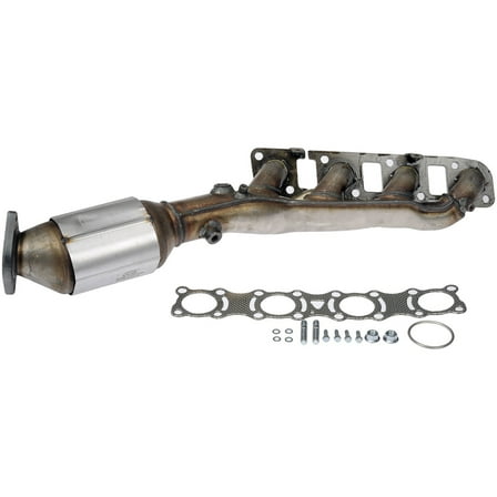 Dorman 674-090 Passenger Side Catalytic Converter with Integrated Exhaust Manifold for Specific Infiniti / Nissan Models, Natural
