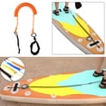 thumbnail image 3 of Leash para tobillo de surf,Correa de surf de 10 pies,Leash para Paddleboard Cordón en espiral cuerda para pie,Correa para tabla de surf con puño de tobillo de neopreno acolchado,Cuerda, 3 of 8