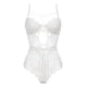 thumbnail image 1 of Mono sexy francés seductor con lazo transparente de encaje estilo europeo y americano mono sexy ajustado, 1 of 6