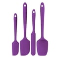 thumbnail image 4 of Kieccall Silicone Spatula Set 4 Piece Kitchen Baking Scraper Kit For Home Kitchen Food Mixing Cake Decorating, 4 of 5