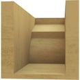 thumbnail image 4 of Ekena Millwork 6"W x 6"H x 12"L Monterey Woodgrain TimberThane Rafter Tail, Primed Tan, 4 of 6