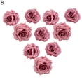thumbnail image 2 of Gwong Decoración hogareña 10pcs Forma de rosa Forma artificial Cabeza anti-envejecimiento Poliéster Fotografía Props Fake Flowe Head Decoración del hogar Gwong 21076602, 2 of 6