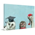 thumbnail image 2 of Marmont Hill Brainy Birds Canvas Wall Art, 2 of 7