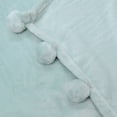 thumbnail image 5 of Home Soft Things Pompom Throw - Harbor Grey - 50" x 60", 5 of 7