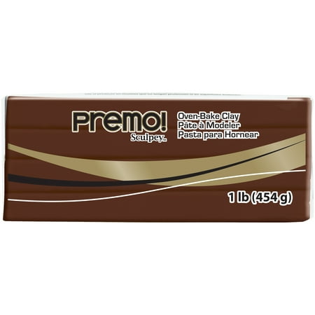 Premo Clay 1lb-Burnt Umber