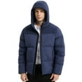 thumbnail image 3 of Men's Heavy Winter Coat Waterproof Sorona Quilted Performance Parka Jacket Men with Hood, 3 of 7