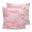 Pink Coral Pink, variant on Waterproof Outdoor Throw Pillows with Inserts 16"x16", Vintage Coffee Time Soft Decorative Pillowcases for Couch Bedroom, Farmhouse Desserts Brwon White Plaid Pillow Covers for Sofa Living Room