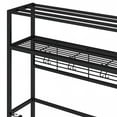 thumbnail image 4 of ModFusion 76” Multi Layer Sports Equipment Storage Rack with Wheels, All-in-One Garage & Home Organizer for Golf, Balls, and Gym Gear, 4 of 10