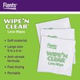 thumbnail image 2 of Toallitas para lentes Flents WIPE'N Clear, 75 unidades, empaquetadas individualmente, 2 of 6