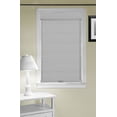 thumbnail image 2 of Homestock Asian Allure Cordless Celestial Sheer Double-Layered Window Roller Shade - 48" Width X 72" Length (Heather Gray) - Light Filtering Vinyl Window Privacy Blinds For Bedroom & Dining Room, 2 of 4