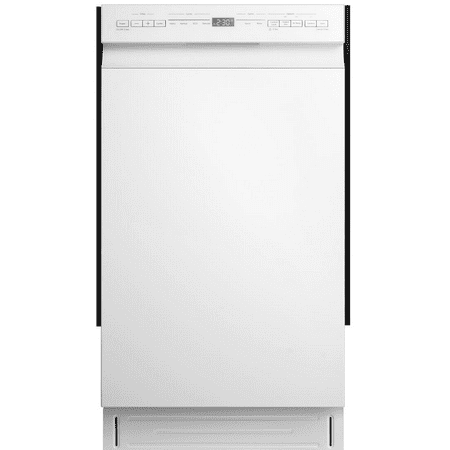Midea Built-in Dishwasher with 8 Place Settings  6 Washing Programs  Stainless Steel Tub  Heated Dry  Energy Star  MDF18A1AWW  White