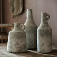 thumbnail image 2 of Small Opening Rough Textured Dried Flower Vase, 2 of 12