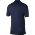 thumbnail image 2 of Nike Men's Victory Solid Dri-Fit Polo 2XL Obsidian | White, 2 of 2