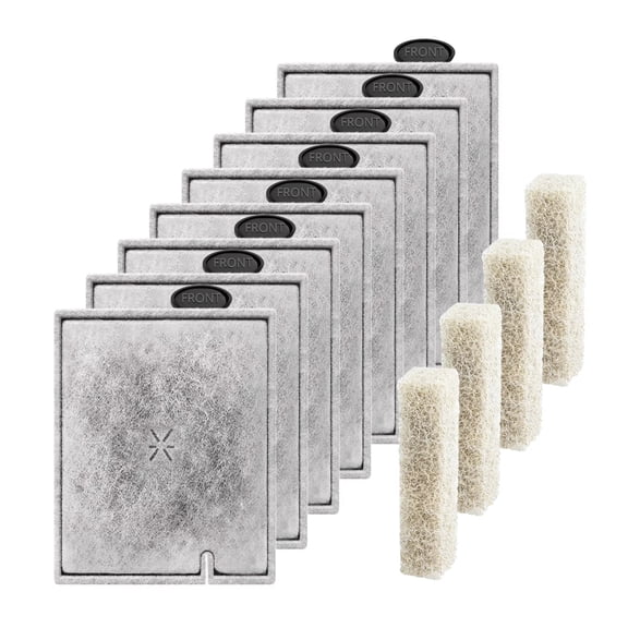 Driamor Zeolite Ammonia Reducer Filter Pads for Aqueon QuietFlow LED PRO & Power Filter (8 Pack)