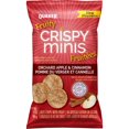 thumbnail image 1 of Quaker Crispy Minis Fruity Orchard Apple & Cinnamon Rice Chips, 1 of 3