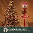 thumbnail image 5 of Fraser Hill Farm 5.9 ft Musical Snowy Christmas Lantern in Red, FSSL071A-RD2, 5 of 12