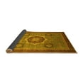 thumbnail image 2 of Ahgly Company Indoor Rectangle Oriental Yellow Modern Area Rugs, 7' x 10', 2 of 4