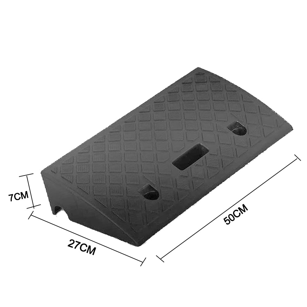 Portable Lightweight Plastic Curb Ramps Heavy Duty Plastic Threshold