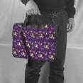 thumbnail image 5 of Lsque Mardi Gras and Donuts Pattern Laptop Bag – Portable & Slim Single-Shoulder Computer Case with Adjustable Strap, Protective, Lightweight for 13”/14”/15.6” Laptops, 5 of 8