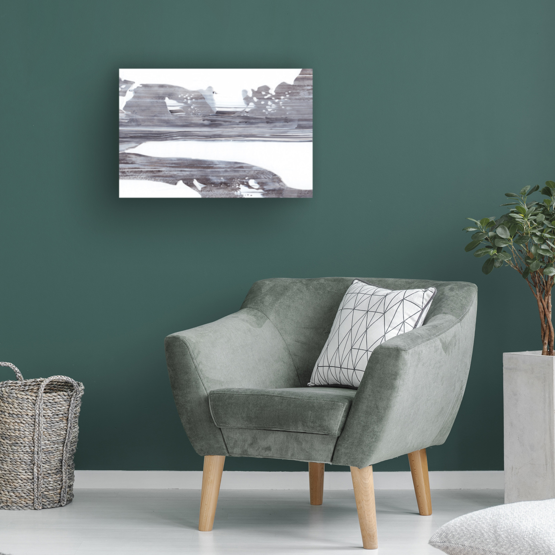 Trademark Fine Art uplusmestudio Abstract Facets Canvas Wall Art