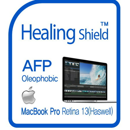 Healingshield Screen Protector Oleophobic AFP Clear Film for Apple Laptop Macbook Pro Retina 13