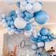 thumbnail image 3 of Kit de guirnaldas con forma de arco en forma de globo para baby shower, azul dorado, 116 unidades, 3 of 3