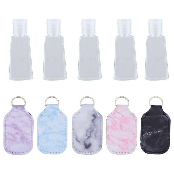 EeaseMX 10 fundas protectoras para botellas de desinfectante de manos de 30 ml.