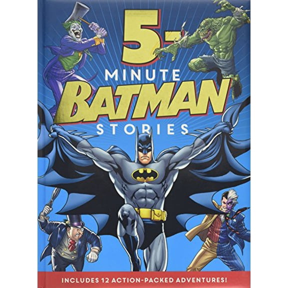 Pre-Owned Batman Classic: 5-Minute Batman Stories, 9780062357984, 0062357980, Hardcover,