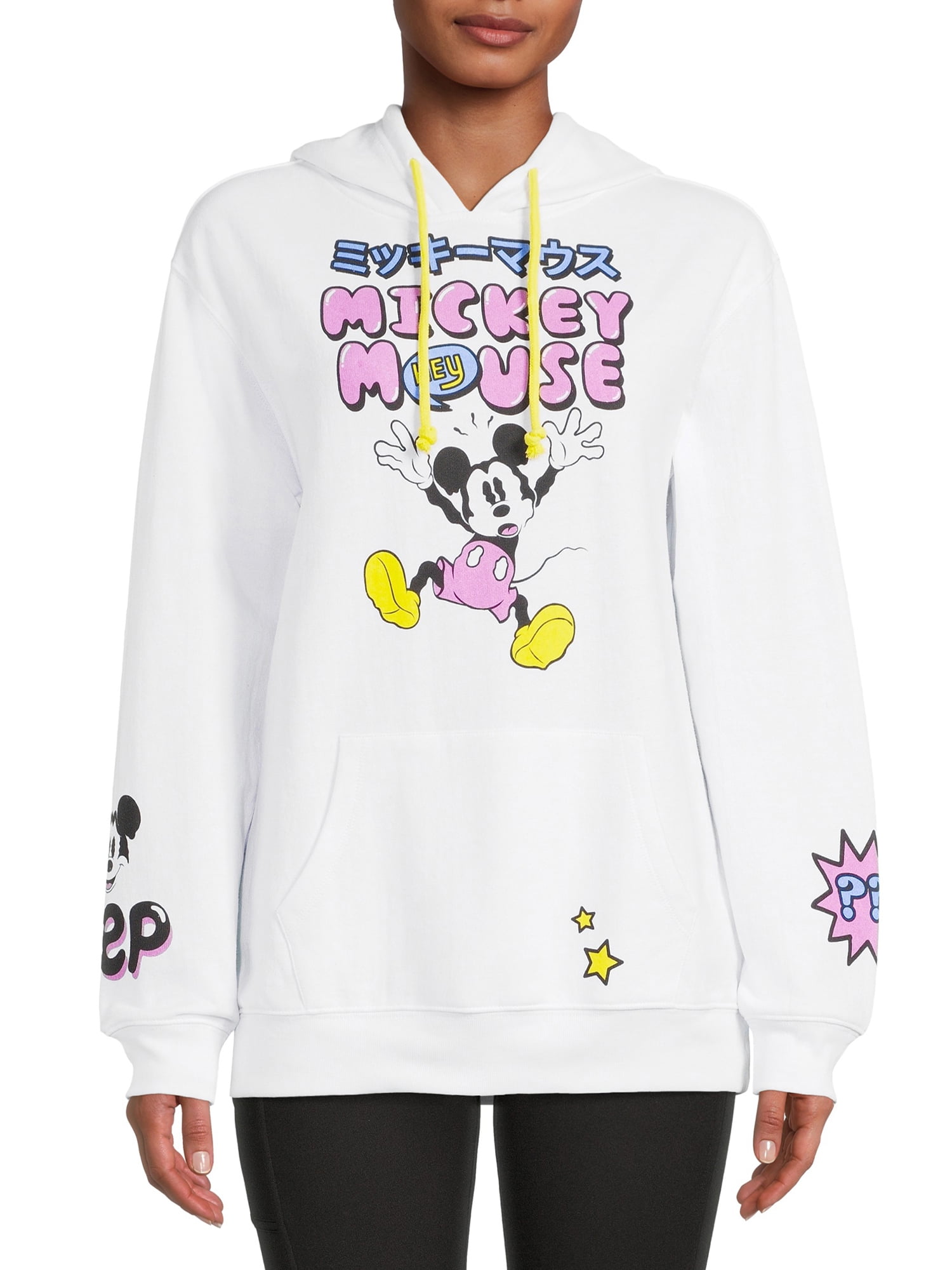 Mickey Mouse Junior's Graphic Print Hoodie