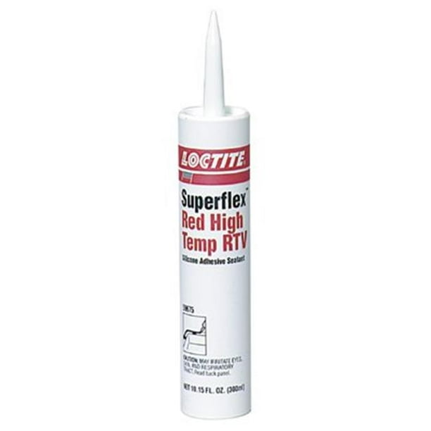 LOCTITE 135507 RTV Silicone Sealant,80mL Tube,Red Superflex(R) Red High