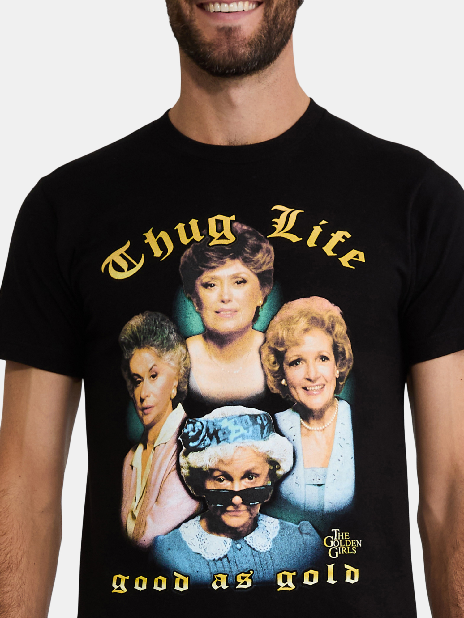 The Golden Girls Men's Thug Life Graphic T-Shirt photo 3