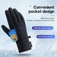 thumbnail image 3 of BAKIBO Winter Cycling Gloves, Windproof Cold Weather Touchscreen Motorcycle Gloves for Hunting Driving Ski Fishing Running for Men & Women, 3 of 9