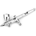 thumbnail image 1 of 0.2MM Gravity Feed Dual Action Airbrush Kit for Cake Decorating, Makeup, Nail Art, Efficient Spray Control, 1 of 5