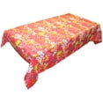 thumbnail image 2 of Cotton Tablecloth Floral Print Tropical Hawaiian Red, 2 of 2