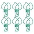 thumbnail image 4 of Paper Clamps, Binder Clips Cute Cartoon Strong Clamping Force Metal Material Peach Shape  For Office ANGGREK Verde, 4 of 8