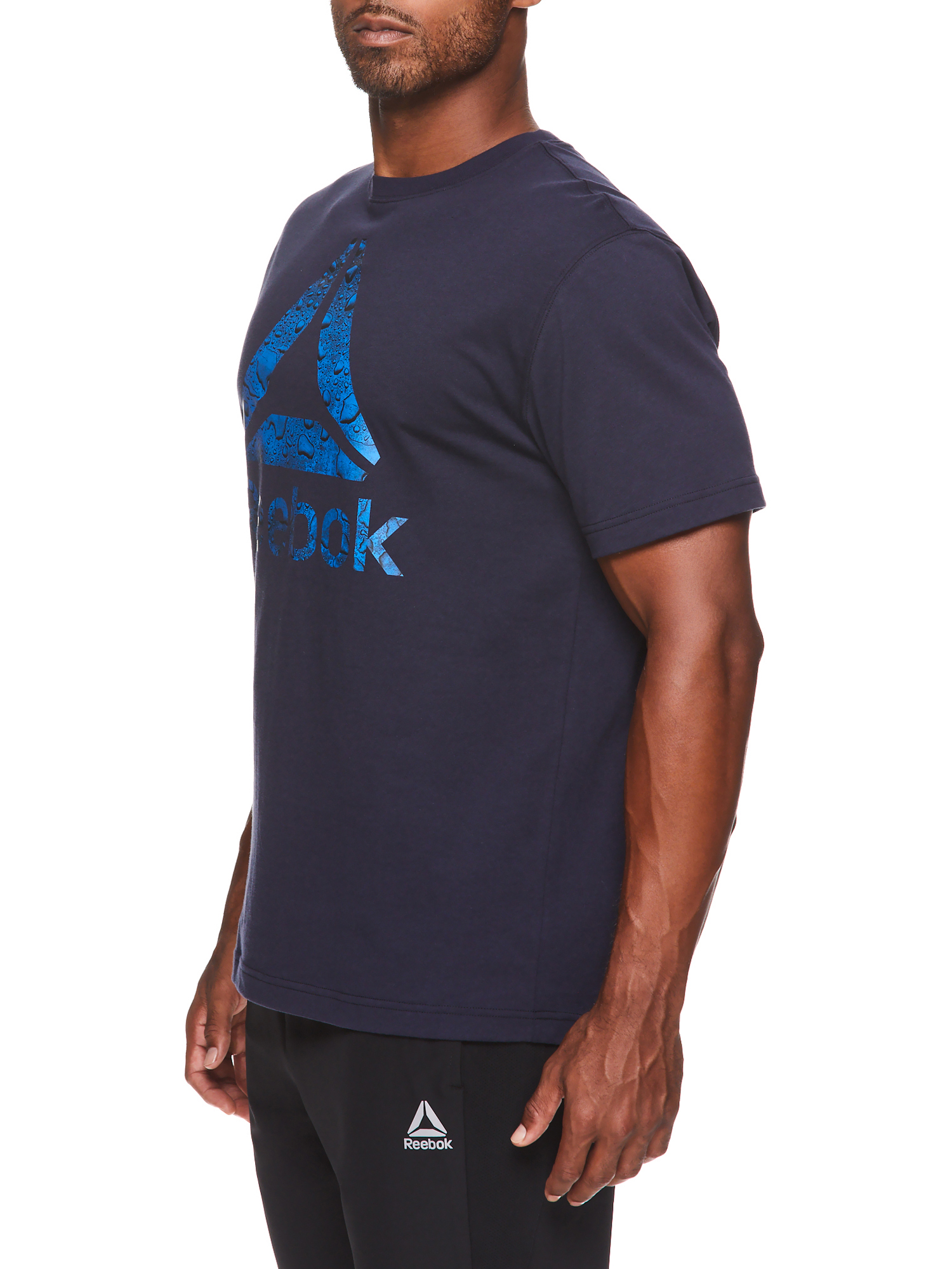Reebok Men's and Big Men's Active Hiit Graphic Training Tee, up to Size 3XL - image 4 of 4