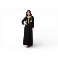 thumbnail image 1 of Chemin de Moda Robe Maxi Brodée pour Femme, Robe d'Été Bohème à Manches Longues Coupe Ample, 1 of 1